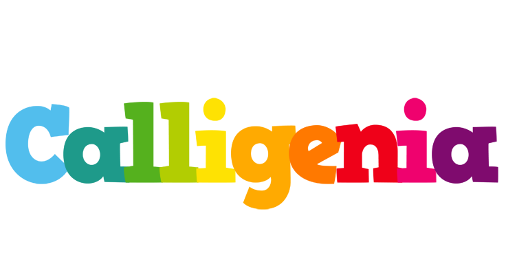 Calligenia rainbows logo