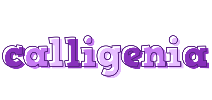Calligenia sensual logo