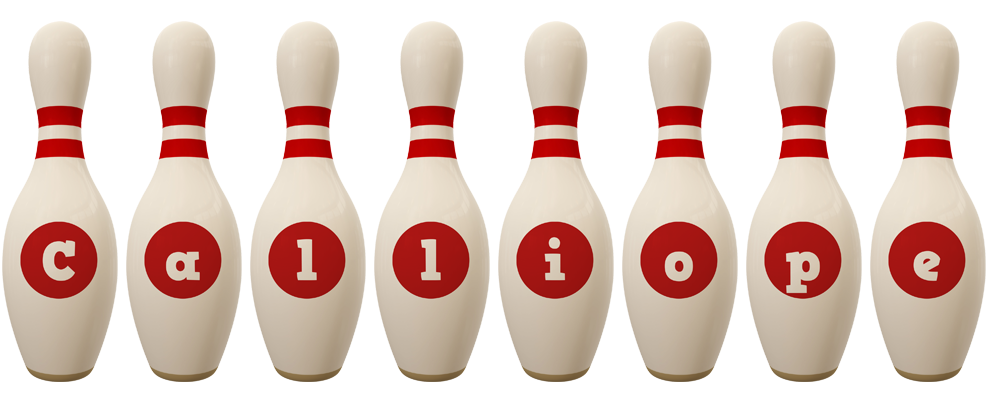 Calliope bowling-pin logo