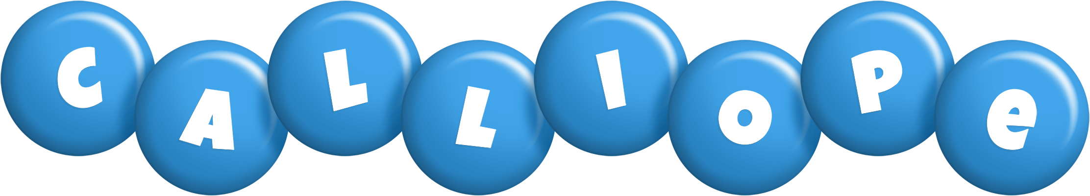 Calliope candy-blue logo
