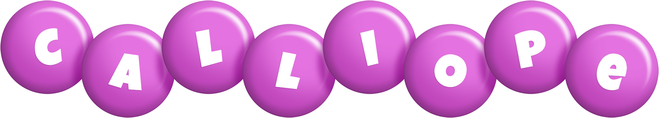 Calliope candy-purple logo