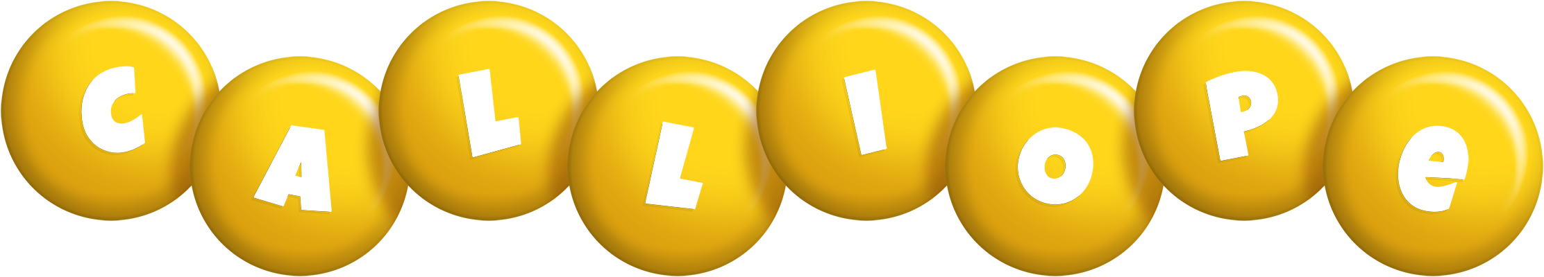 Calliope candy-yellow logo