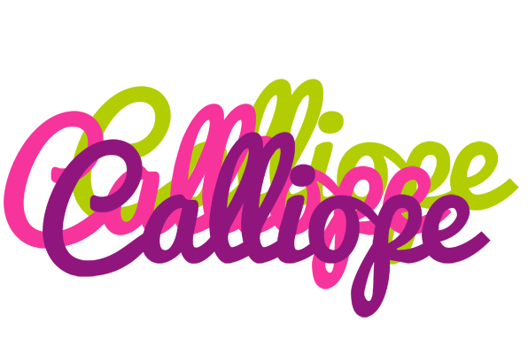Calliope flowers logo
