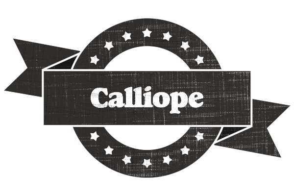 Calliope grunge logo