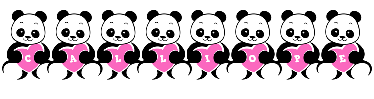 Calliope love-panda logo