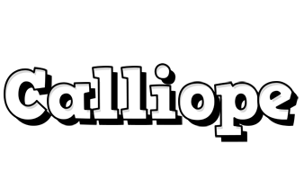 Calliope snowing logo