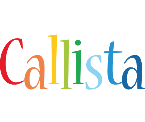Callista birthday logo