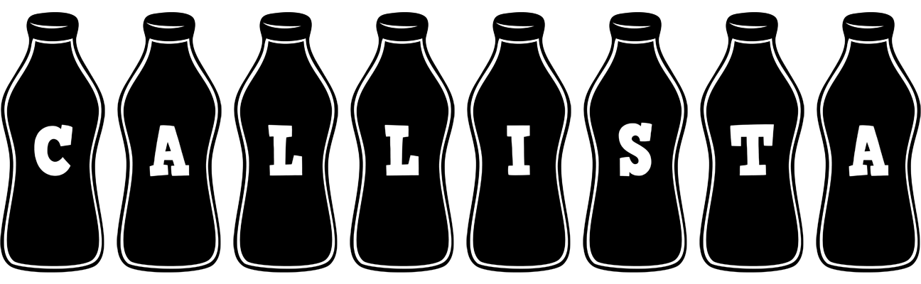 Callista bottle logo