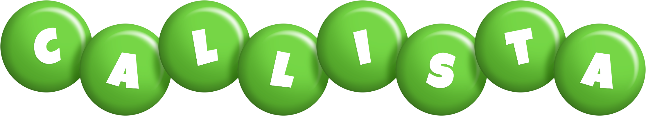 Callista candy-green logo