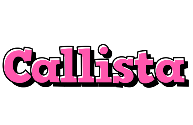 Callista girlish logo