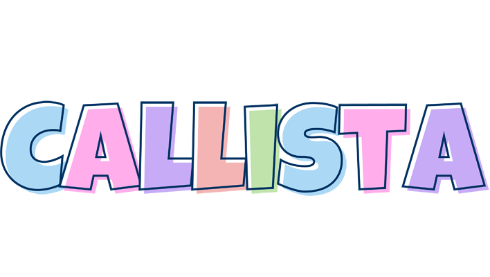 Callista pastel logo