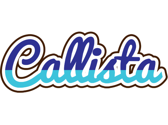Callista raining logo