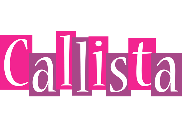 Callista whine logo