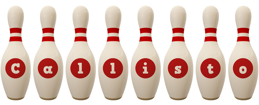 Callisto bowling-pin logo