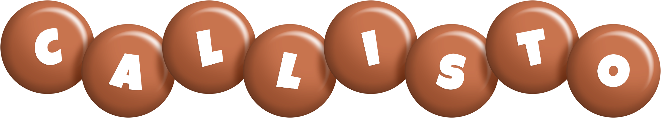 Callisto candy-brown logo