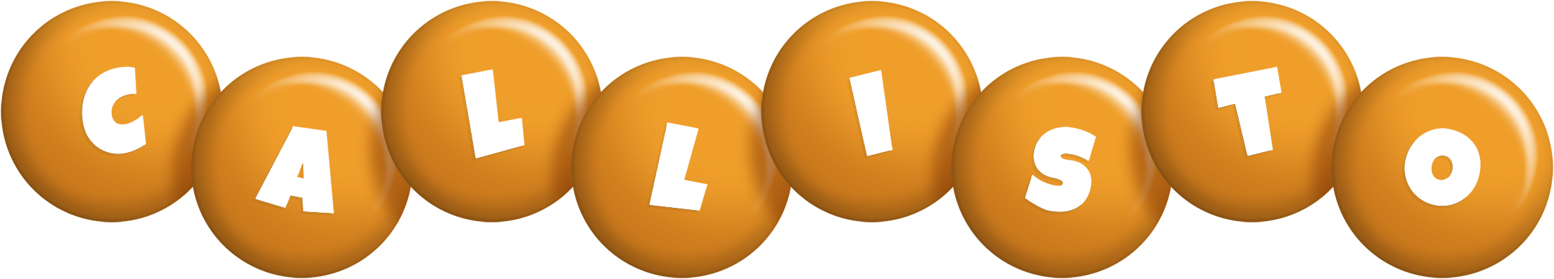 Callisto candy-orange logo
