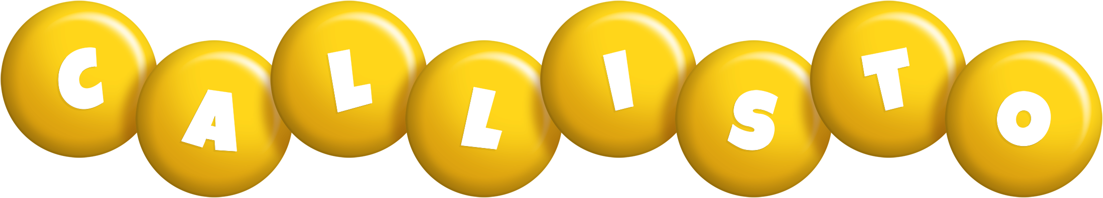 Callisto candy-yellow logo
