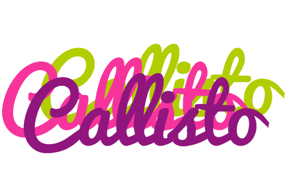 Callisto flowers logo