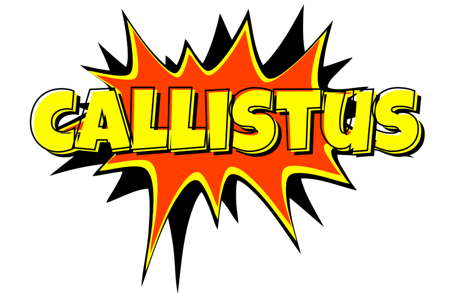 Callistus bazinga logo