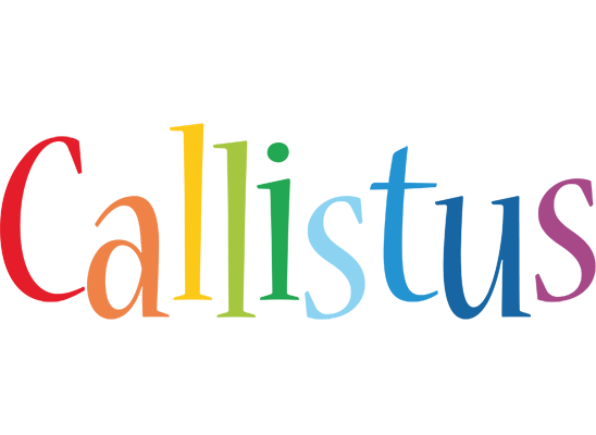 Callistus birthday logo