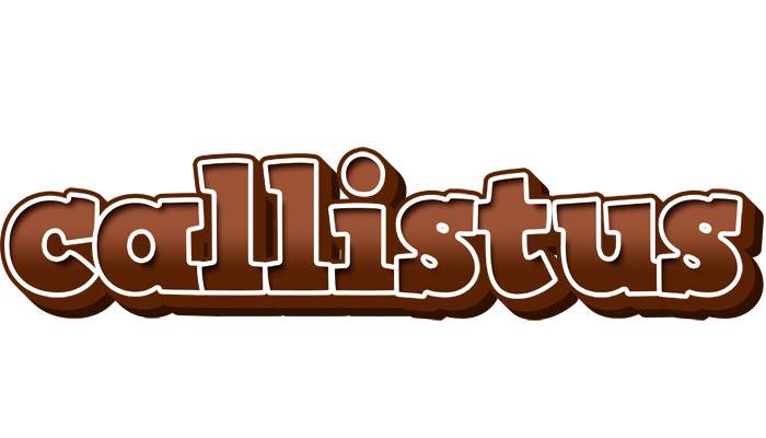 Callistus brownie logo