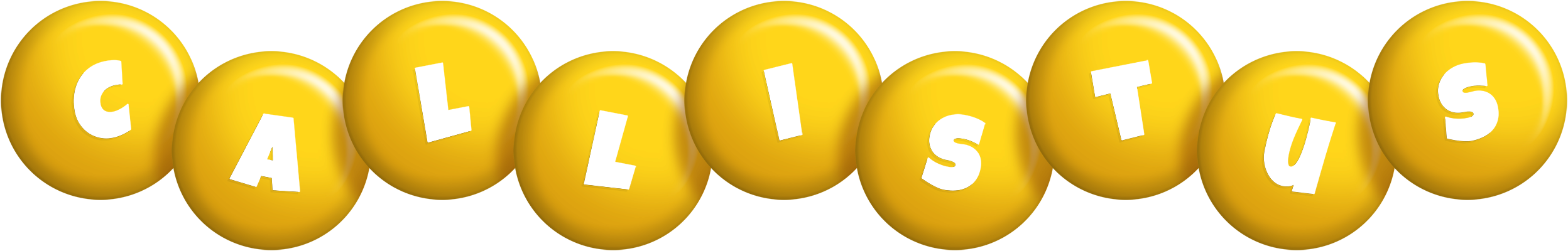 Callistus candy-yellow logo