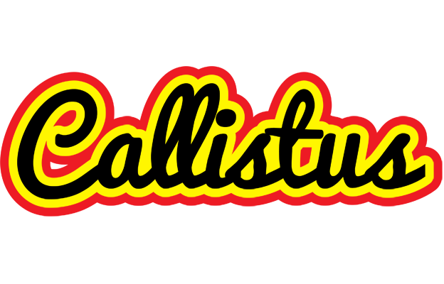 Callistus flaming logo