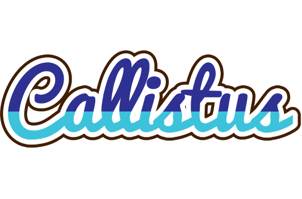 Callistus raining logo