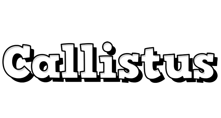 Callistus snowing logo