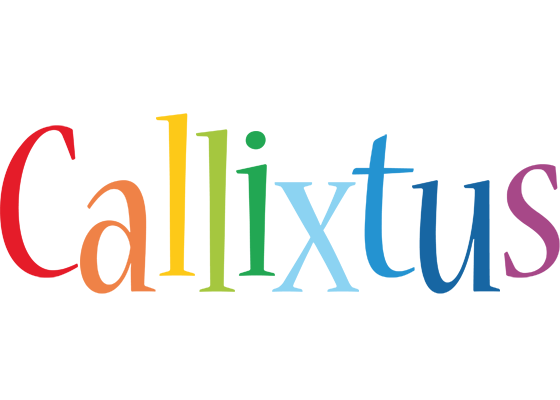 Callixtus birthday logo