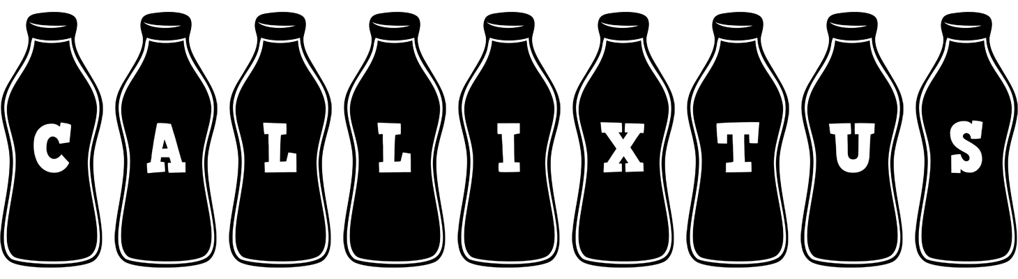 Callixtus bottle logo
