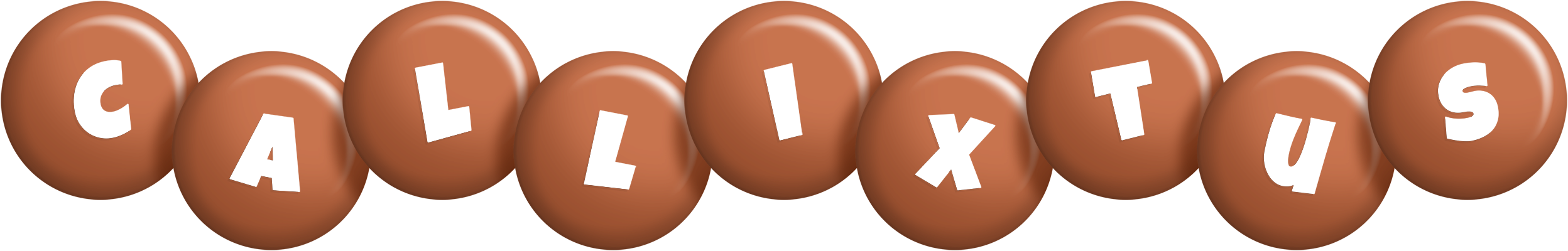 Callixtus candy-brown logo