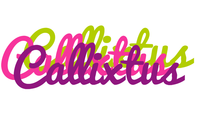 Callixtus flowers logo
