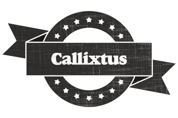 Callixtus grunge logo