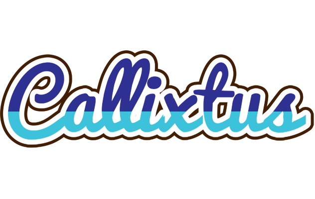 Callixtus raining logo