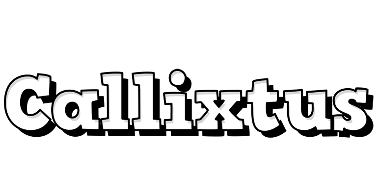 Callixtus snowing logo