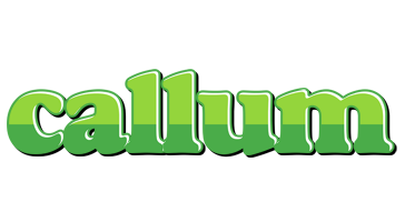 Callum apple logo