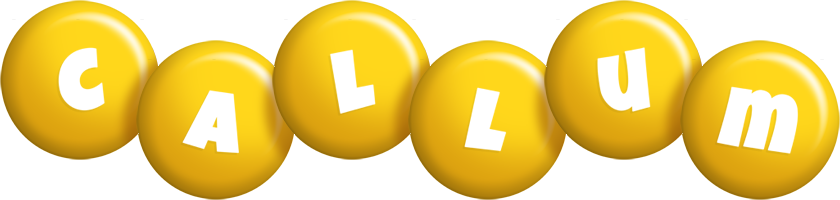 Callum candy-yellow logo