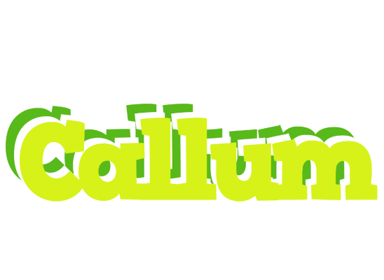 Callum citrus logo