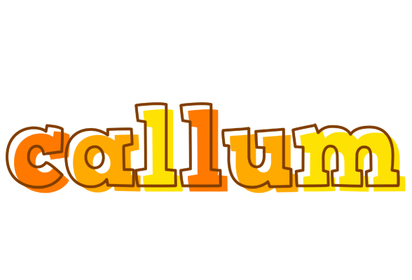 Callum desert logo