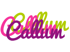 Callum flowers logo