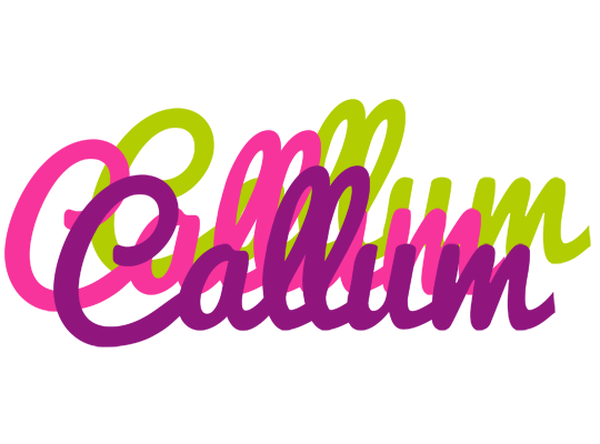 Callum flowers logo