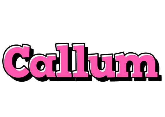 Callum girlish logo