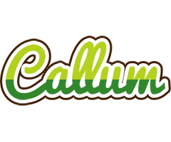 Callum golfing logo