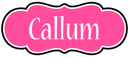 Callum invitation logo