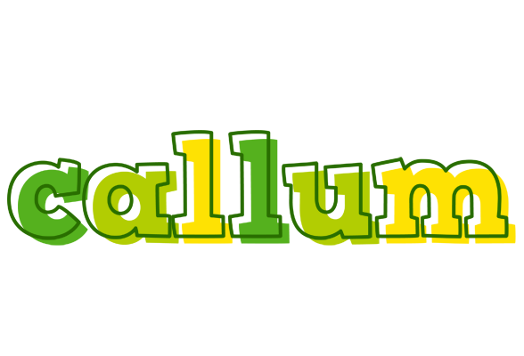 Callum juice logo