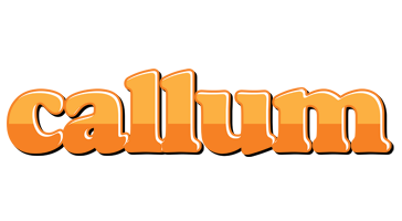 Callum orange logo