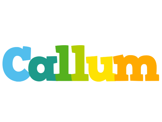 Callum rainbows logo