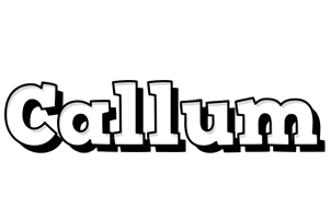 Callum snowing logo