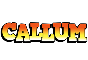 Callum sunset logo
